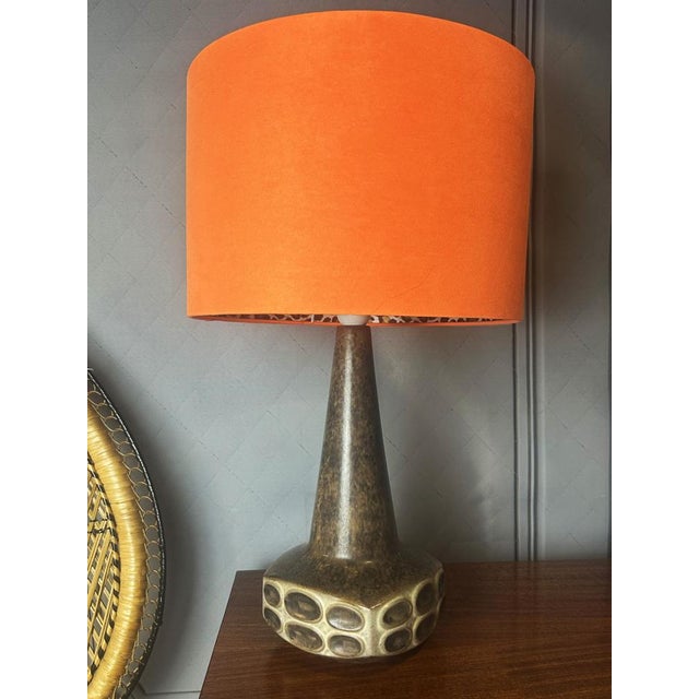 Michael Andersen & Son Vintage Danish Ceramic Table Lamp by Marianne Stark for Michael Andersen, 1960 For Sale - Image 4 of 12