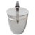 Mid-Century Modern Vintage Chrome-Plated Insulated Ice Bucket from Tiger 1960s For Sale - Image 3 of 7