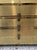 Campaign Brass Clad Campaign Style Side Table on Casters For Sale - Image 3 of 12