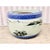 Vintage Chinese Blue & White Porcelain Fishbowl Planter With Shan Shui Landscape For Sale - Image 4 of 8
