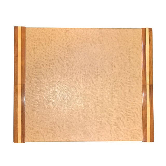 Mid-Century Modern 1960s Mid Century Side Table With Exotic Fruitwood For Sale - Image 3 of 5