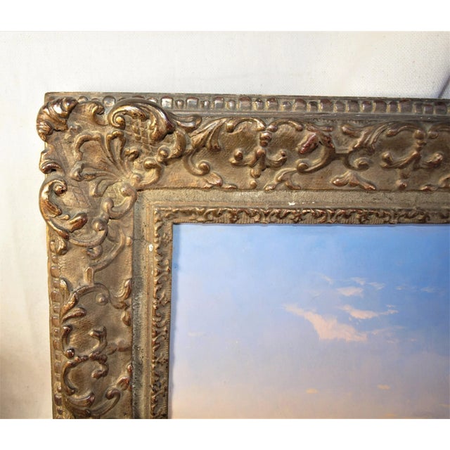 Early 19th Century Pastoral Landscape Oil Painting by Eugene Verboeckhoven and Louis Verwee, Framed For Sale In San Francisco - Image 6 of 8