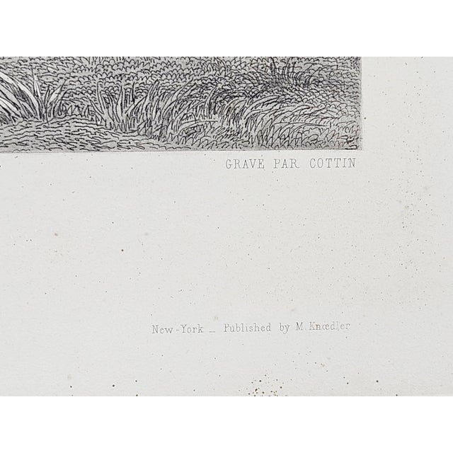 Mid 19th Century After Alfred de Dreux, Alone at a Meeting, 1858, Engraving For Sale - Image 5 of 16