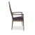 Gray Brown-Grey Wooden Armchairs from Tonon, Set of 8 For Sale - Image 8 of 12