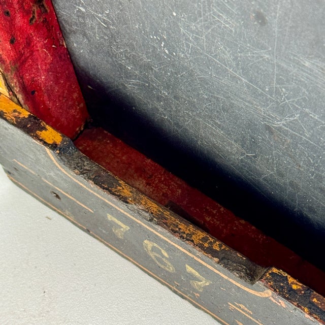 Antique 19th Century Carpenter's Front-Shop Mailbox For Sale - Image 9 of 12