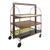 Vintage Serving Bar Cart For Sale