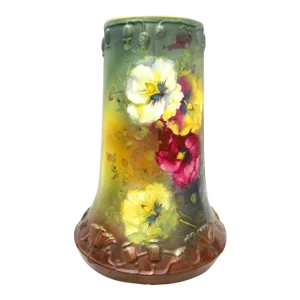 Antique Late 19th Century Hand Painted Royal Bonn Vase