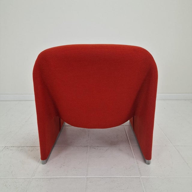 Metal Alky Lounge Chair by Giancarlo Piretti for Castelli, 1980s For Sale - Image 7 of 13