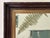 “Cabin Fern" Green Abstract Art in Antique Frame, Transitional Living Room Art by JTS For Sale - Image 10 of 11