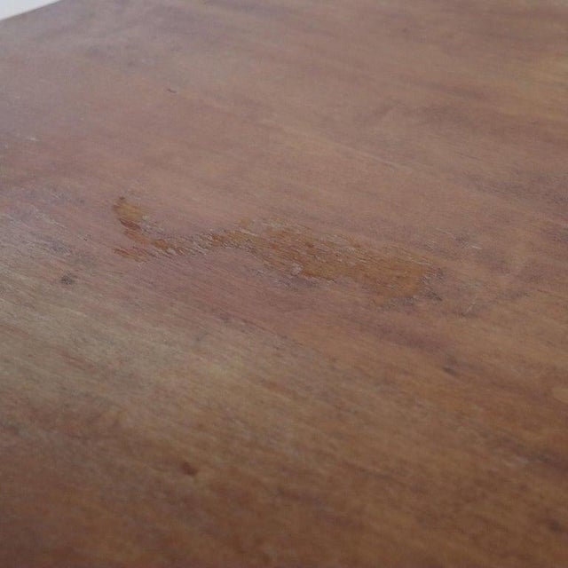 Antique Carved Mahogany Painter’s Palette Parlor Table With Carved Scrolls C1890 For Sale - Image 18 of 18