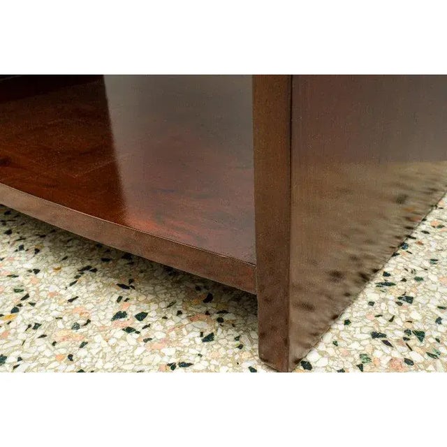 Art Deco French 1930s End Table With Drawer - refinished-- from a Palm Beach estate