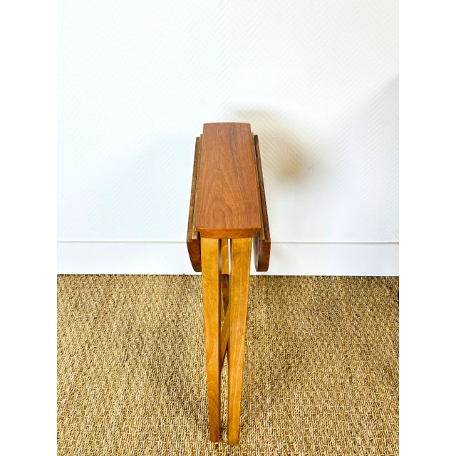 Brown Vintage Scandinavian Coffee Table, 1960s, Set of 5 For Sale - Image 8 of 13