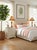 Terra Cotta Vintage Neoclassical Faux Marble Painted Wooden Table Lamps With Matching Shades - a Pair For Sale - Image 8 of 12