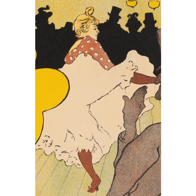 Henri de Toulouse-Lautrec, Moulin Rouge: La Goulue from Les Maîtres de L'Affiche, 1898, Original Lithograph For Sale - Image 3 of 11