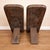 Central African Chairs in Carved Exotic Wood, 1950, Set of 2 For Sale - Image 4 of 6