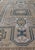 Textile Vintage Turkish Medallion Oushak Rug in Blue, Mocha, and Taupe Measures 3'5"x5'8" For Sale - Image 7 of 10