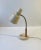 Beige Mid-Century Swedish Teak & Brass Beige Table Lamp by Gk Gnosjö, 1960s For Sale - Image 8 of 11
