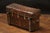 Thick Brown Leather Trunk, 1890s For Sale - Image 6 of 9