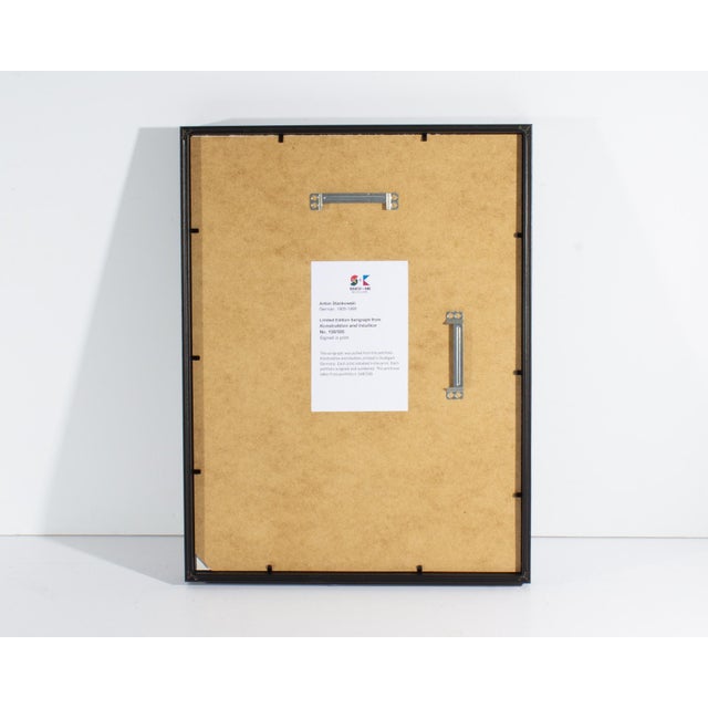 Printmaking Materials 1995 “Konstruktion and Intuition” Serigraph Print by Anton Stankowski For Sale - Image 7 of 8