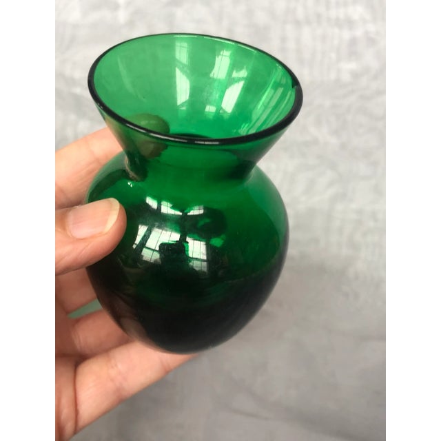 Vintage Miniature Glass Vases Set of 3 For Sale - Image 11 of 13