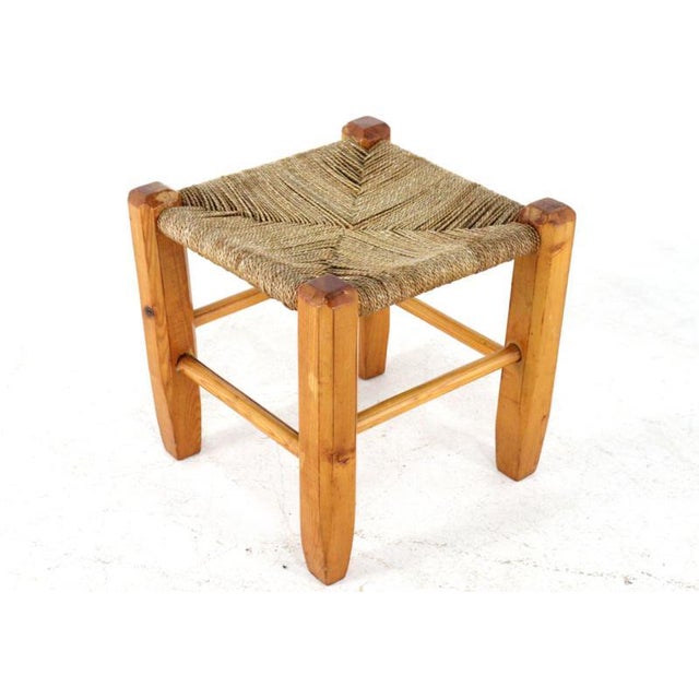 Oak Stool, Netherlands, 1960s For Sale - Image 6 of 12