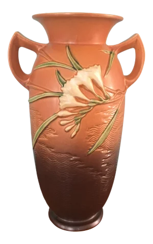 1945 Roseville Pottery Large Floor Vase