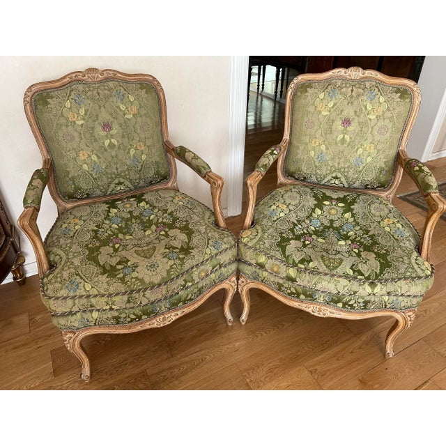19th Century French Armchairs- Set of 2 For Sale - Image 11 of 11