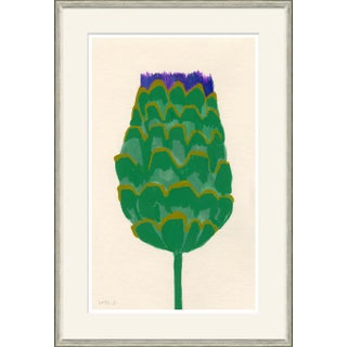 Thistle Framed Art Print by Susan Hable For Sale