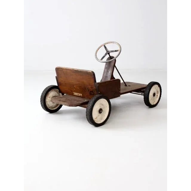 Vintage Toy Riding Car For Sale - Image 4 of 11