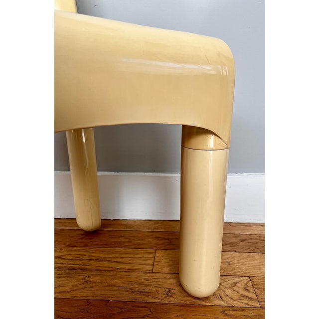 Vintage Universale "4867" Chair, Italy dated on bottom: 1972 "polycarbonate - in very good vintage condition" "some...