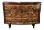 Vintage Art Deco Chest of Drawers in Walnut Burl with Three Drawers, 1940 For Sale