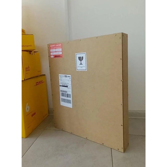 Framed Abstract Minimalist Landscape Oil Painting by Diane Grant / Neutral Color Palette / Color Field For Sale - Image 10 of 12