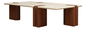 Grenville Center Table by Wood Tailors Club