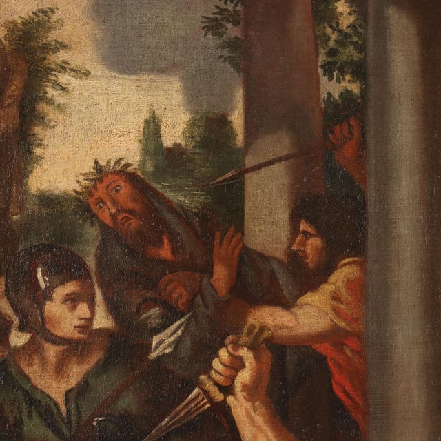 Follower of Pietro da Cortona, The Age of Iron, 17th Century, Oil on Canvas For Sale - Image 4 of 14