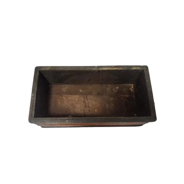 Mid-Century Modern Vintage Bamboo Pencil Reed Rectangle Planter For Sale - Image 3 of 7