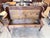 Vintage Pine Box Settle Storage Bench With Lift-Top Blanket Chest For Sale - Image 4 of 7