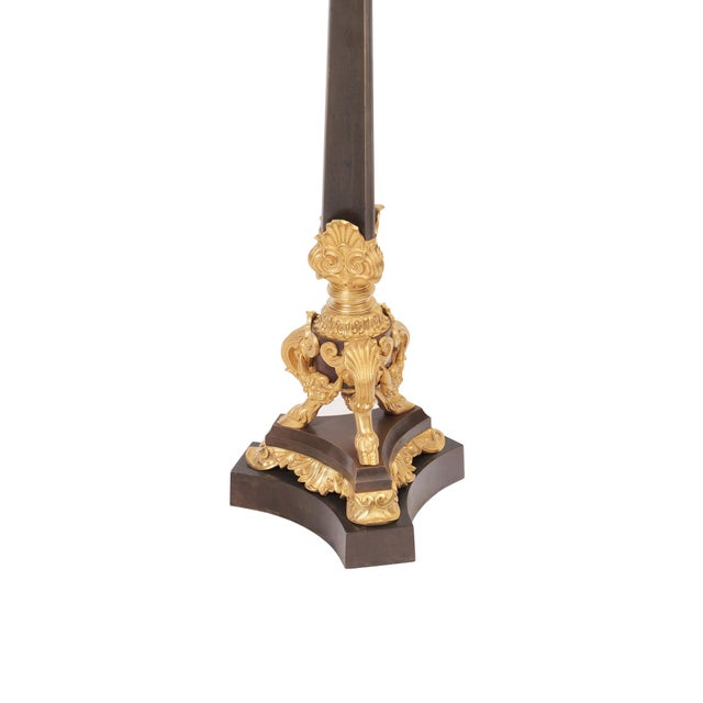 4-Light Candelabras in Gilt Bronze, France, 1870s, Set of 2 For Sale - Image 5 of 8