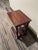 Late 20th Century Small Wooden Sofa Tray Table With Carved Spindle Legs For Sale - Image 5 of 12