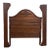 Antique Full Size Victorian Walnut Carved Bedframe For Sale