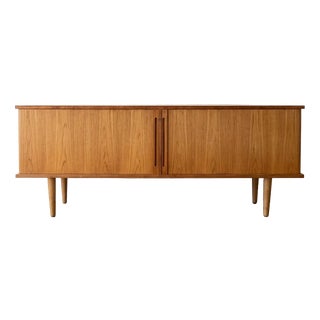 Vintage Danish Oak Sideboard, 1950s For Sale