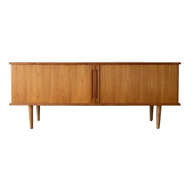Vintage Danish Oak Sideboard, 1950s For Sale