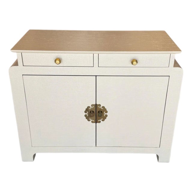 1980s Custom Cabinet Textured Finish For Sale