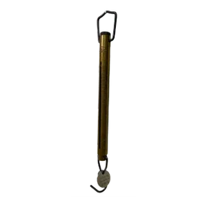 Antique Salter #15 - 4 Lb Brass Spring Balance Scale From England