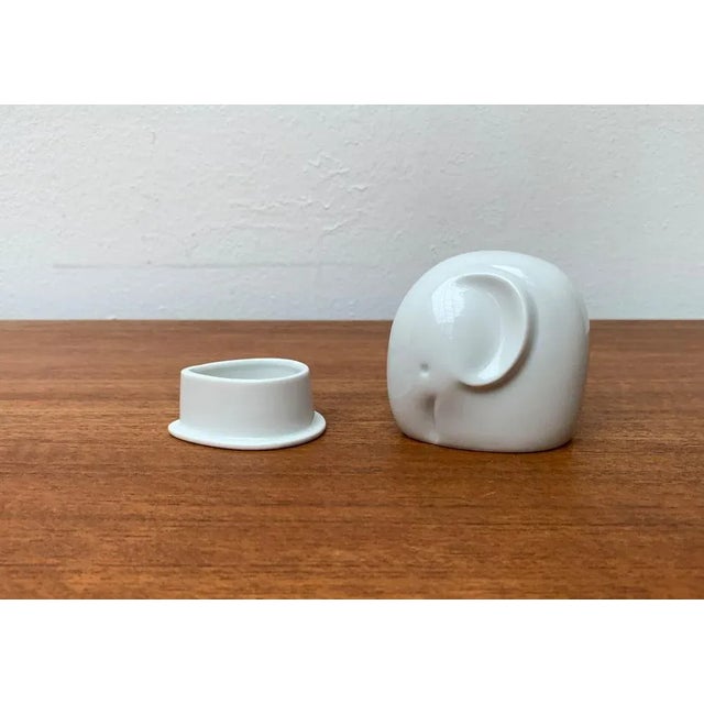 Vintage German Porcelain Elephant Secret Box from Arzberg, in Very Good conditions. Designed 1970 to 1979 This piece has...