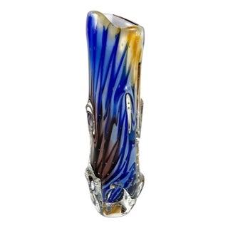 Murano Glass Contemporay Vase For Sale