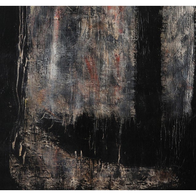 Massimo d'Orta, Il Grande Inverno MD 14, Abstract Painting, Mixed Media on Canvas, 2007 For Sale - Image 4 of 9