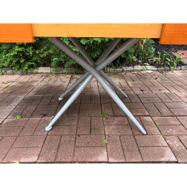 Vintage Catellan Italia Adjustable Height & Extendable Desk For Sale - Image 4 of 12
