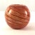 Orb Shaped Cased Glass Vase For Sale - Image 11 of 11