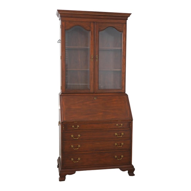 Henkel Harris Cherry Hancock Secretary Desk For Sale