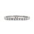 Modern 14k White Gold 4-Prong 11.41ct Lab Grown Round Diamond Classic Tennis Bracelet For Sale - Image 3 of 7